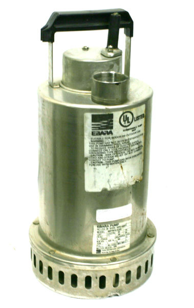 Ebara 40P707U pro drainer stainless steel sump pump