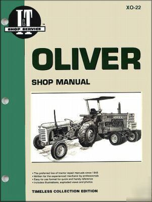 Oliver i&t shop service repair manual o-22