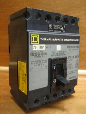 Square d circuit breaker FAL320708041 70AMP a 70A amp
