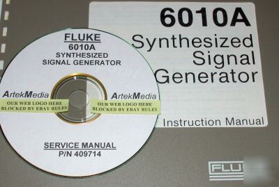 Fluke 6010A instruction manual (operating & service)