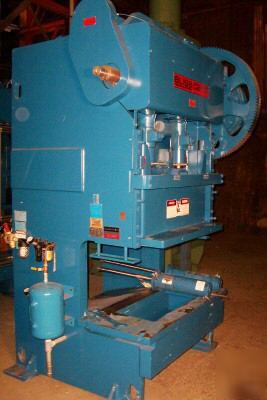 60 ton bliss double crank gap frame stamping press