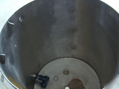 80 gallon 316 stainless steel mixer tank