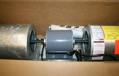 Air curtain blower assembly