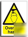 Overhead hazard sign-adh.vinyl-300X400MM(wa-115-am)