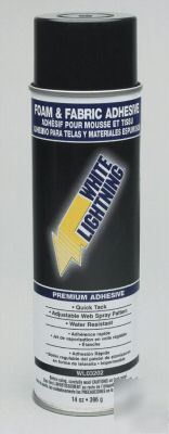Foam & fabric spray adhesive white lightning WL03202