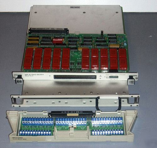 Hp E1345A b-size vxi 16-channel low-offset relay mux