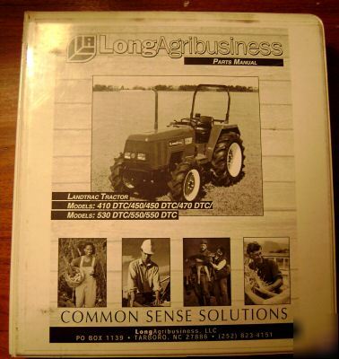 Long landtrac 410 dtc to 550 dtc tractor parts catalog