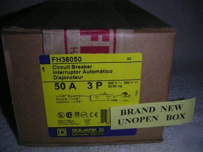 New FH36050 square d unopen box ----------------> brand 