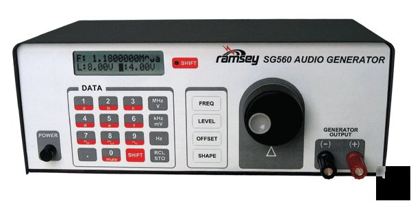 New ramsey SG560 audio/rf signal generator - model 