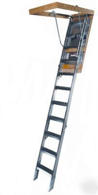 803603 10', aluminum folding attic ladder