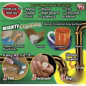 New ships out today as seen on tv mighty putty 3 tubes 