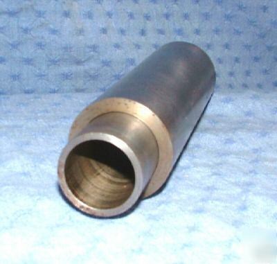 Shaft sleeves machined for emergency repair, exc. cond