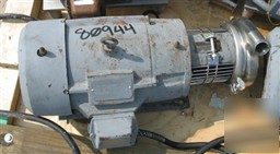 Used: tri clover centrifugal pump, model C216MD21TS, 31