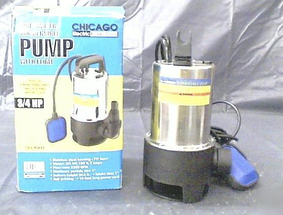 3/4 hp dirty water sump submersible pump tadd