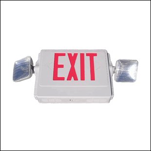 6PS/set combo led exit sign & emergency light/s-E41CR