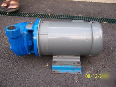 Ingersoll dresser pump w/ baldor 'standard e' motor