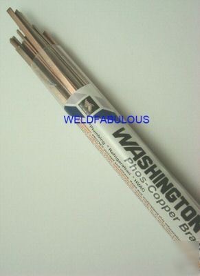 Phos-copper brazing alloy superflow usa 0% silver 1/8