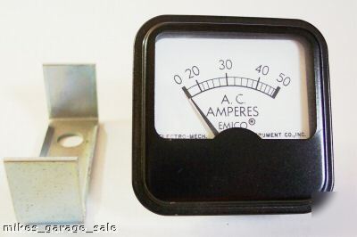 Amp meter 0-50 a.c. amperes emico 2