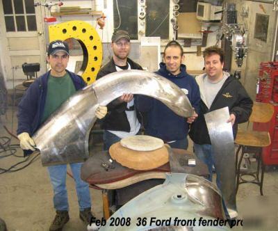 Sheet metal shaping class rat rod hot rod 32 ford mg vw