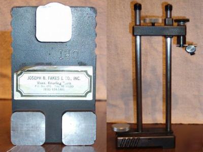 Height gauge-indicator stand by j.b. fakes