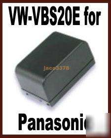 Battery for panasonic vw-VBS20E nv-A1 nv-R50E nv-S950PN