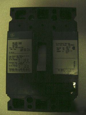General electric TEB132Y100 circuit breaker 3 pole