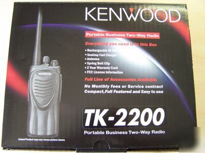 Kenwood tk-2200-V8 portable radio *free shipping* * *