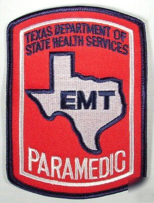 New brand emt paramedic shoulder patch 