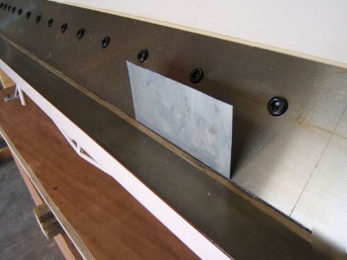 48 inch box pan sheet metal brake 1/16 inch bender