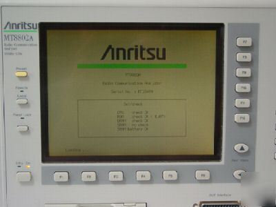 Anritsu MT8802A /07 MX880201A+MX880213A+MX880215A etc