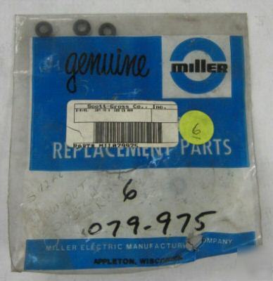 Miller 079975 o-ring, .187 id x .103 cs rbr - pack of 4