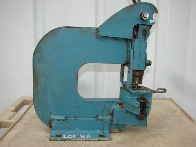 Roper whitney jensen pexto 118 hand punch press