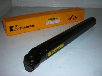  kennametal boring bar A24 CTFPR4 1 1/2'' shank 