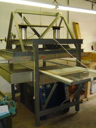 Thermatron KF12 with custom 4' x 6' press