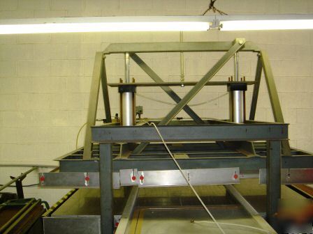 Thermatron KF12 with custom 4' x 6' press