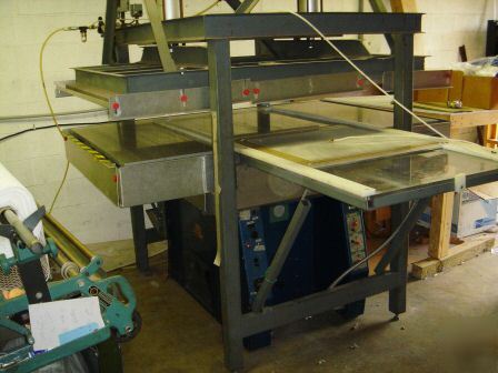 Thermatron KF12 with custom 4' x 6' press