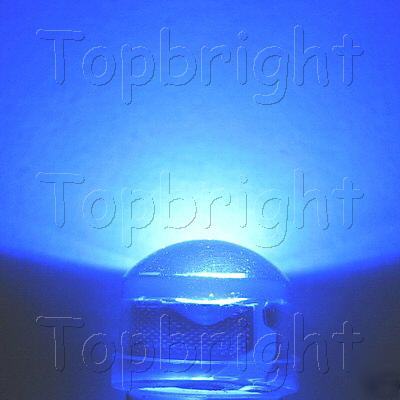 20 pc 0.5W strawhat 8MM 140Â° high power blue led 70KMCD