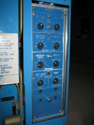 Abb 800 amp type LKE8 LKE8 mps-5G MPS5G trip 800/400