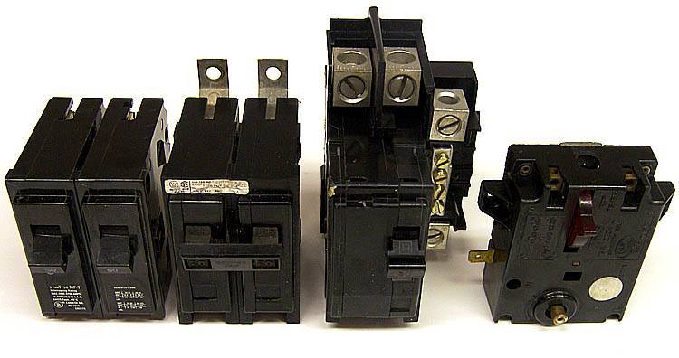 Lot 10 square-d westinghouse circuit breaker 15-50 amp