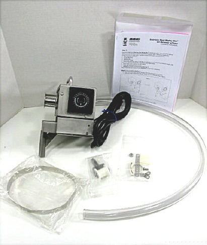 New oil skimmer abanaki mighty mini stainless 1