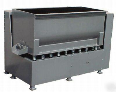 New vibratory deburr finisher - 24 cf -tumbler - 