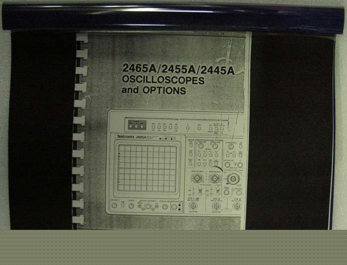 Tektronix 2465A/2455A/2445A manual