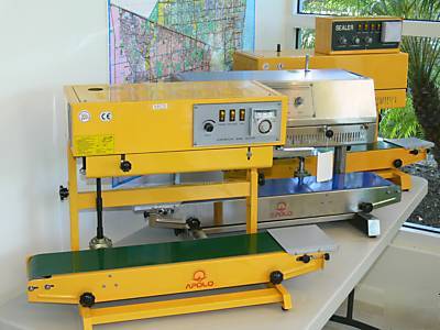 Apolo S600 - continuous vertical band sealer heat seal