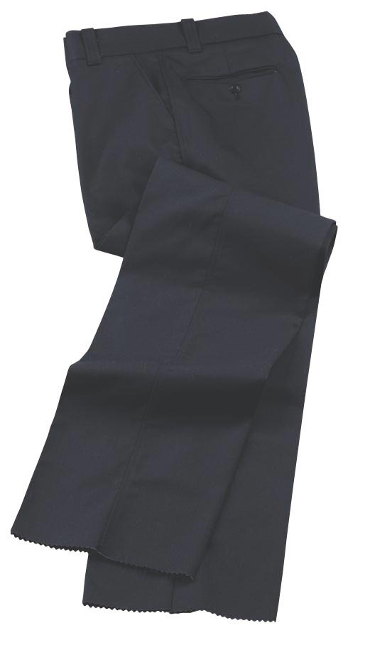 Fire stationwear mens trouser navy pants 32XUNHEMMED