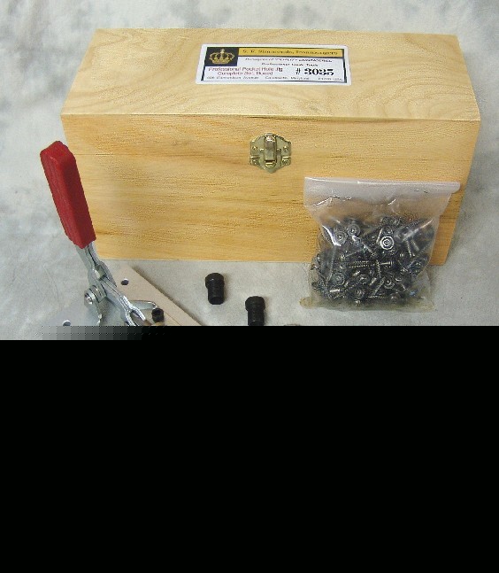 New simmonds, pocket hole jig - complete set in case, 