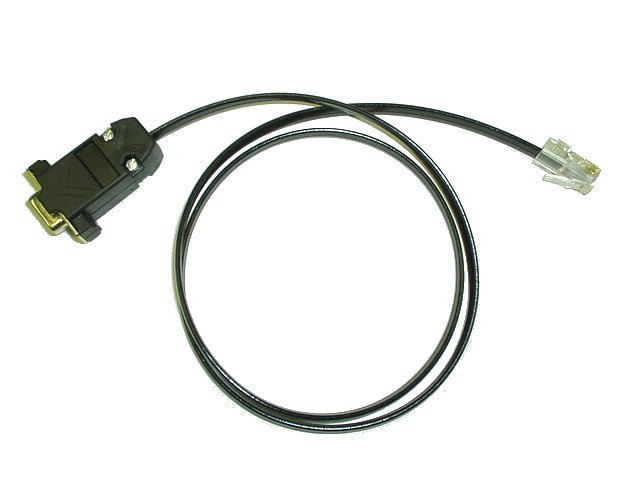 Programming cable for motorola mobile radio radius etc.