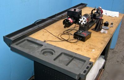 Sherline 4400 lathe digital readout tachometer + more 