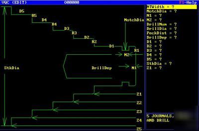 Enhanced haas lathe vqc sl tl notching, fast threading