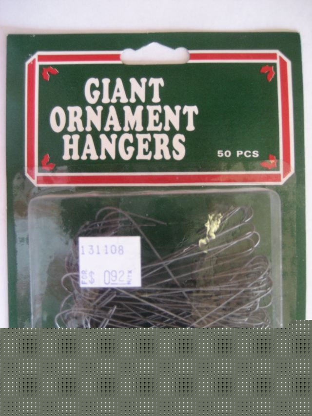 Giant ornament hangers 50 pack-uwd 9501