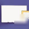 Quartet melamine marker board - 5' x 3' - aluminum fr